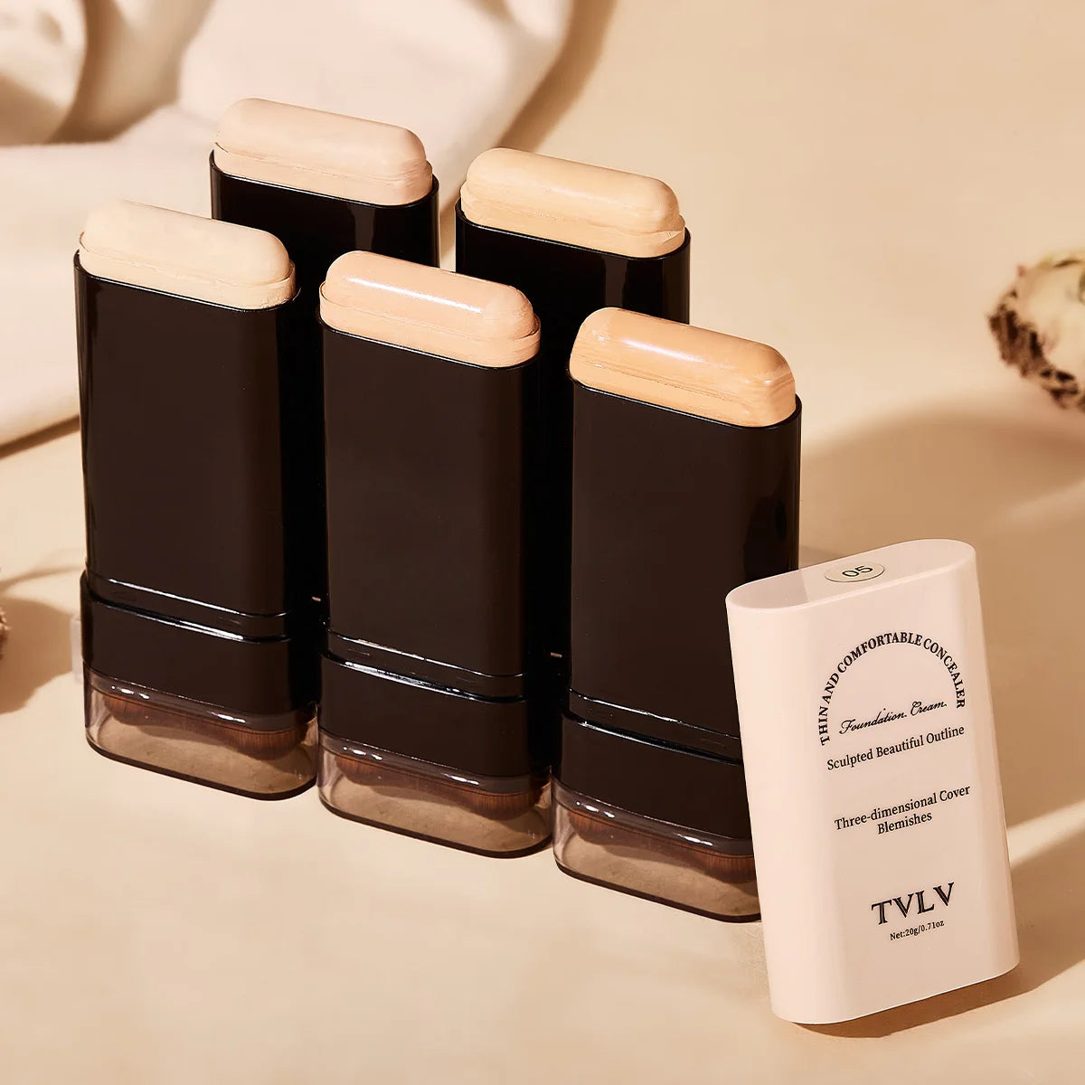 Lightweight Full-Coverage Cream Concealer – All Skin Types Cream Concealer Oasis Select