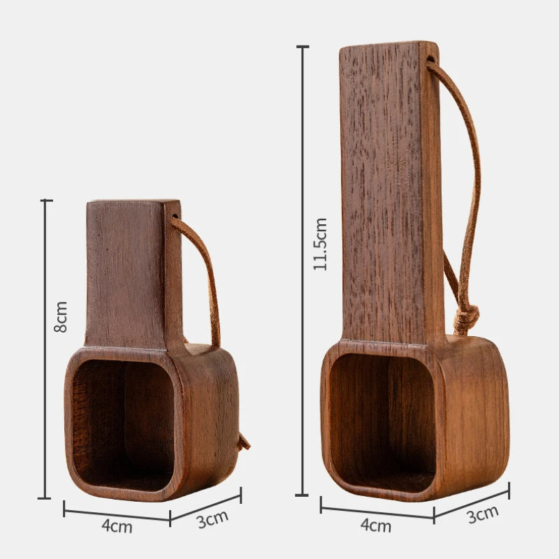 Solid Wood Coffee Spoon Japanese Walnut Long Handled Short Handled Coffee Spoon Oasis Select