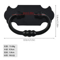 European style antique wardrobe drawer door pastoral cabinet door handle hole distance 61mm Oasis Select Black