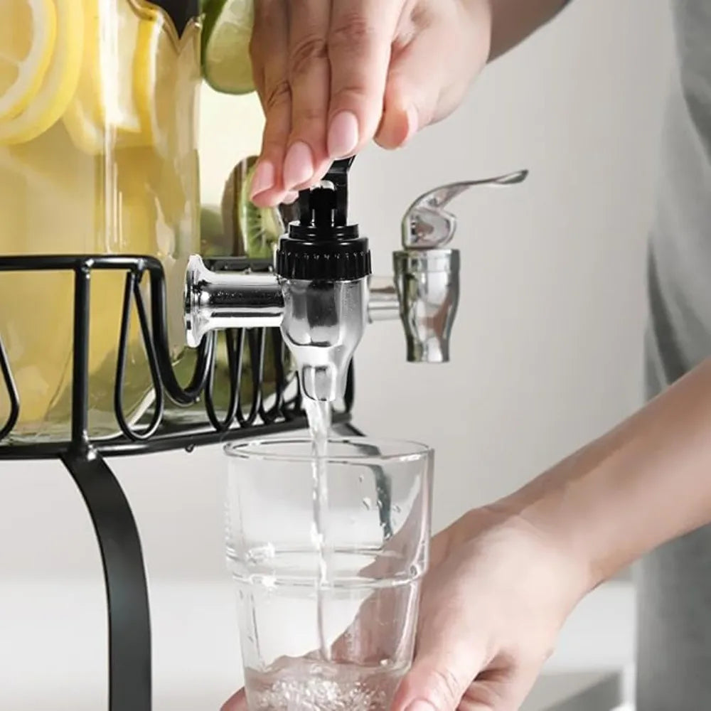 Glass Wine Bottle Plastic Faucet Jar Wine Barrel Water Tank Special Faucet With Filter Wine Valve Water Dispenser Switch Tap