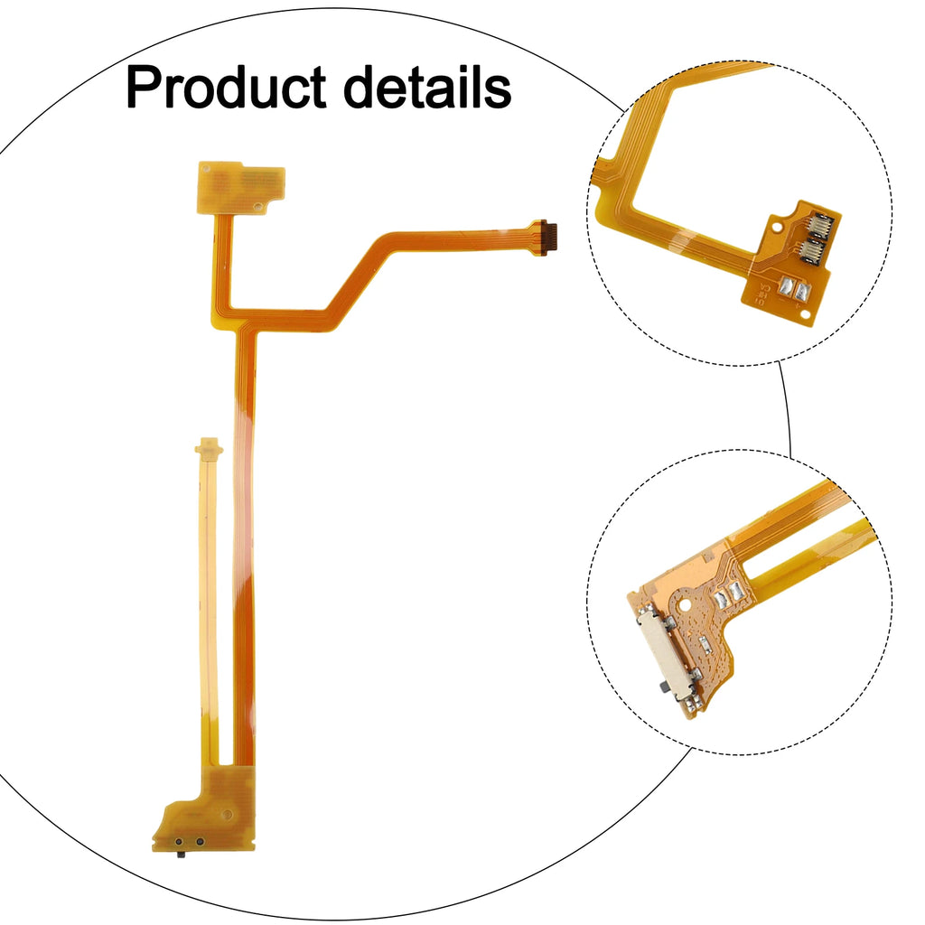 LCD Speaker Ribbon Cable 1 Pc Spare Part Speaker Cable 4.53x2.44x0.04 In Flexible Wire For 3DS For 3DS Speaker Oasis Select