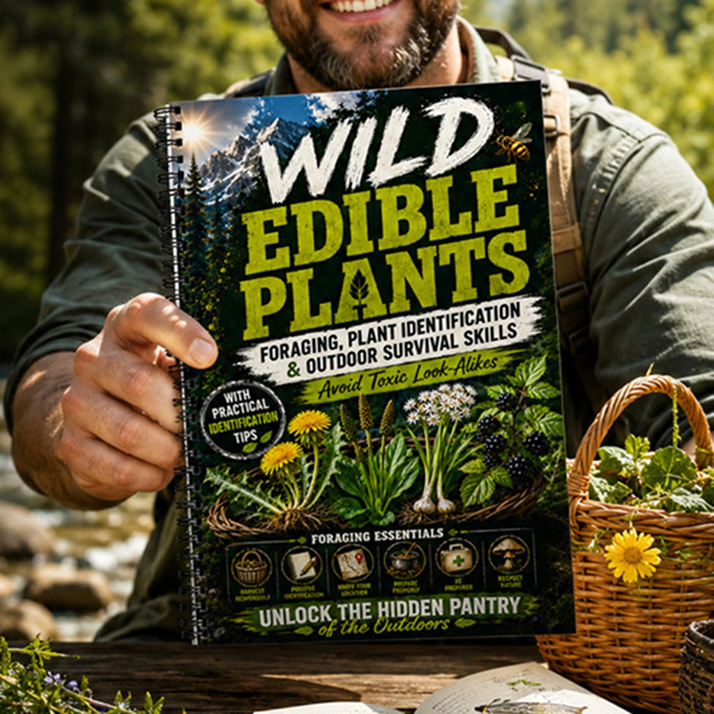 Foraging Plant Identification Guide – Wild Food & Mushroom Book