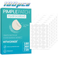 720/360/180 pieces/box of transparent hydrogel acne patches, alcohol free, gentle and non irritating absorption acne patches Oasis Select 180pcs