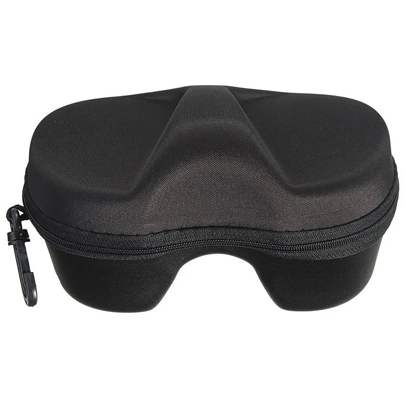 Diving Glasses Storage Box Underwater Mask Goggles Glasses Storage Diving Face Cover Snorkel Zipper Case for Underwater Swimming Oasis Select Black