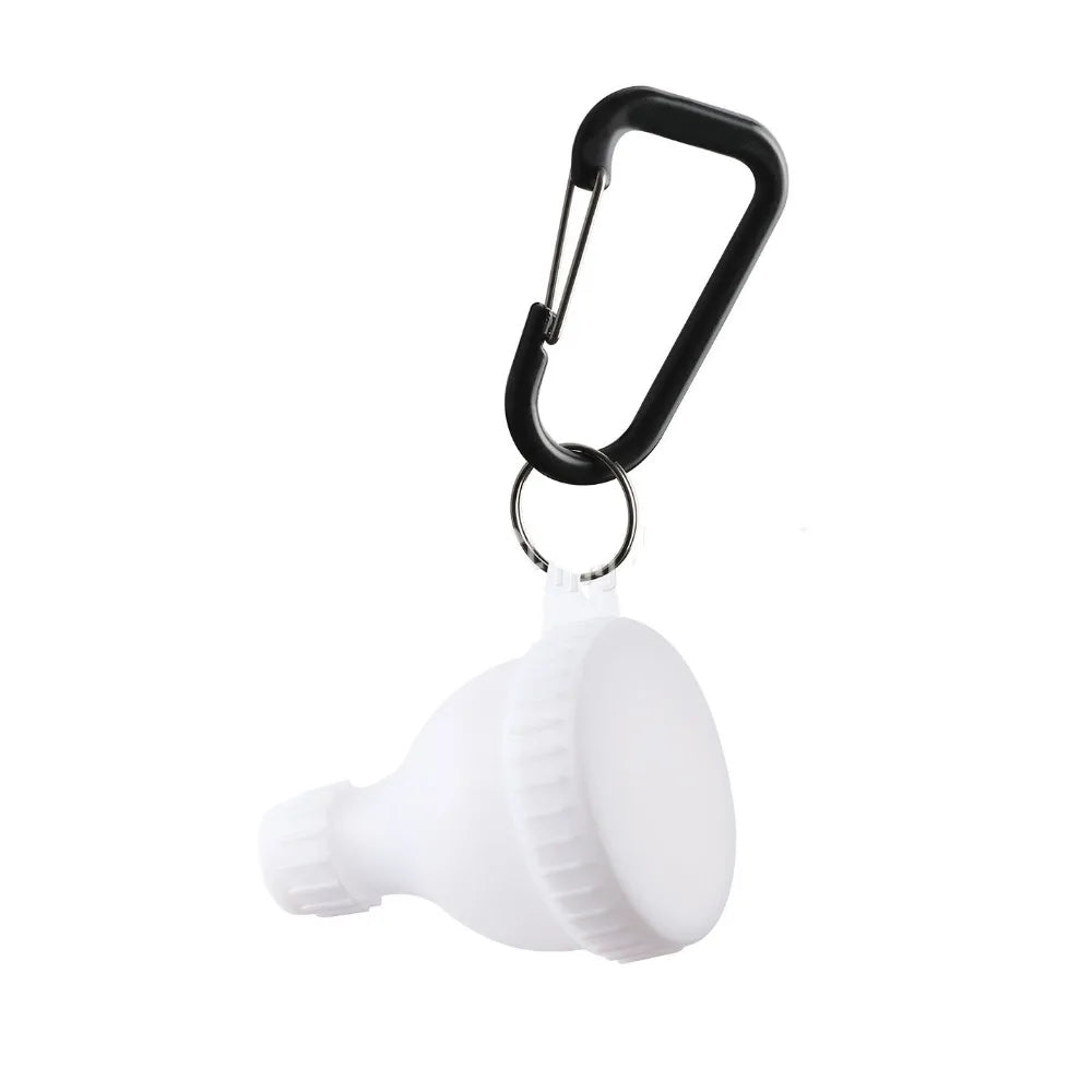 50ml Leak-Proof Protein Powder Bottle with Carabiner & Funnel