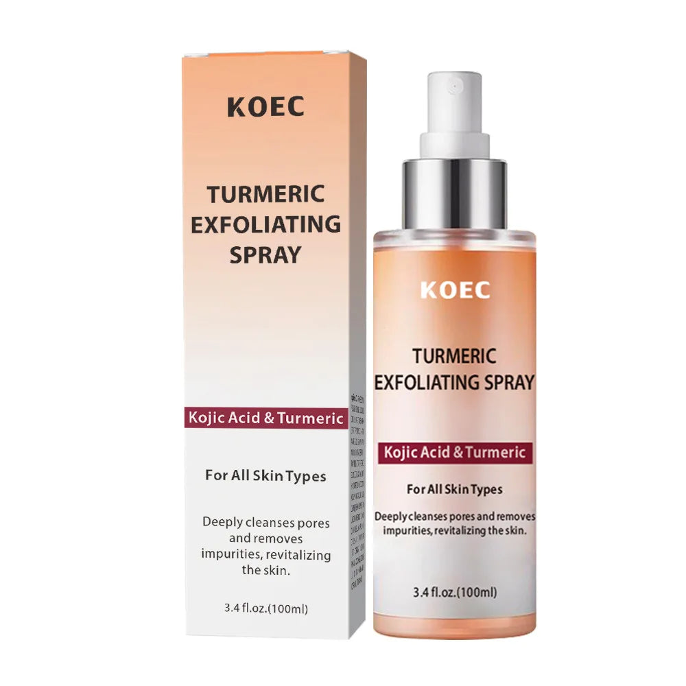 Kojic Acid Turmeric Body Brightening Spray 100ml | Niacinamide