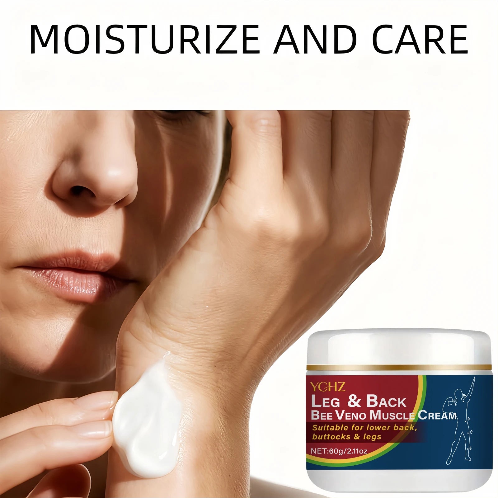 Muscle & Body Massage Cream – Eucalyptus, Thyme & Coconut Oil