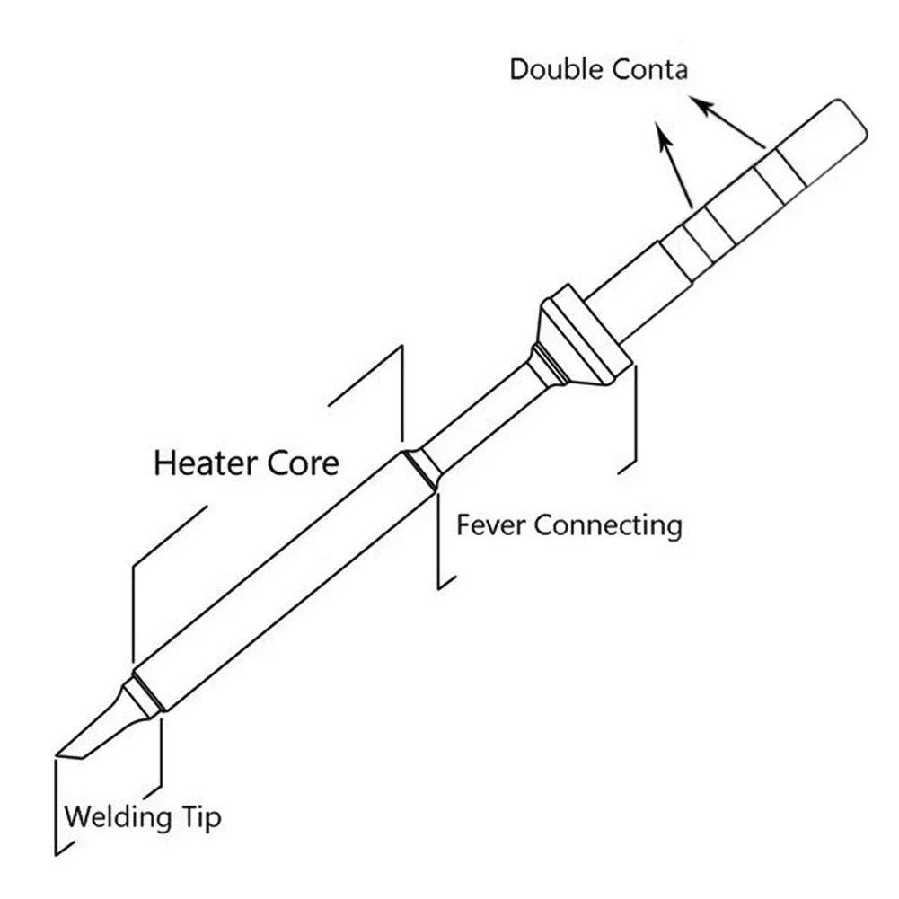 TS100 TS101 T85 Soldering Iron Tips – K KU BC2 C4 I & More