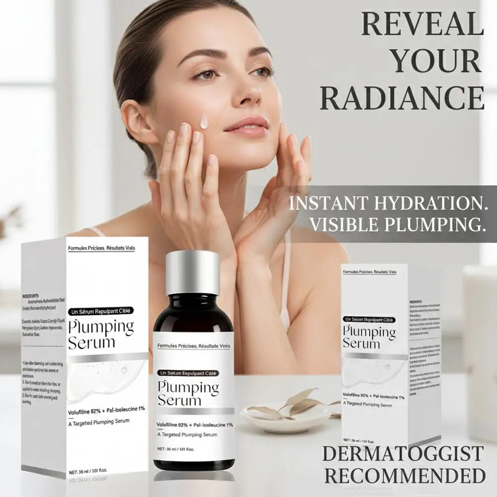Velofeilin Plumping Face Essence Facial Skincare Moisture Filler Moisture Bounce Face Serum, Glow Lightweight Hydrating Serum Oasis Select