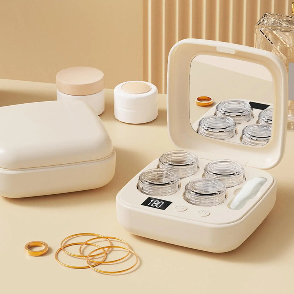Contact Lenses Cleaner Ultrasonic With Removable Box Cleaning Machine Portable Contact Lenses Case Deep Cleaning tools Oasis Select