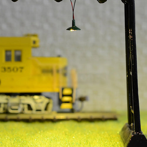 10pcs HO/OO Scale LED Street Lamp Posts | Model Railway Scenery Model Railway Lamps Oasis Select