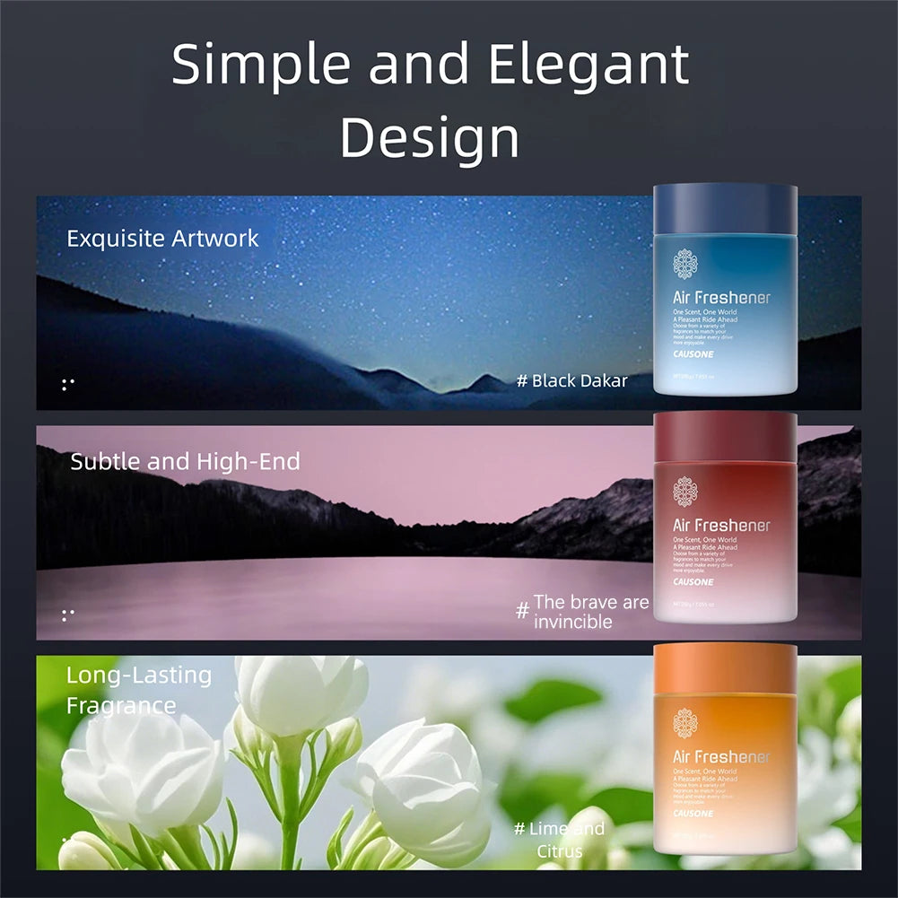 Vecligt Solid Car Air Freshener – Long-Lasting Aromatherapy Balm