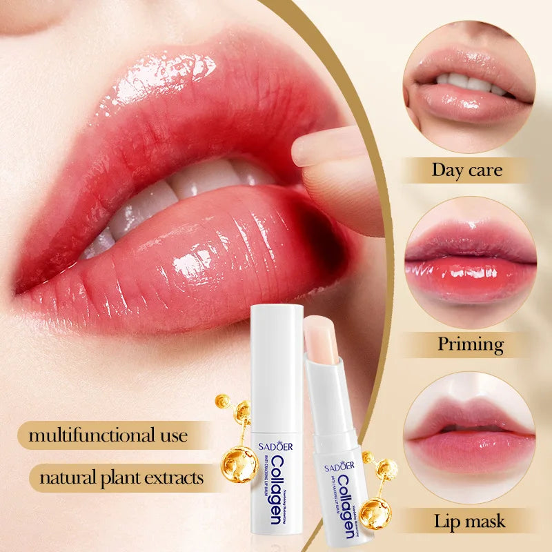 Collagen Lip Balm – Hydrating, Brightening & Nourishing