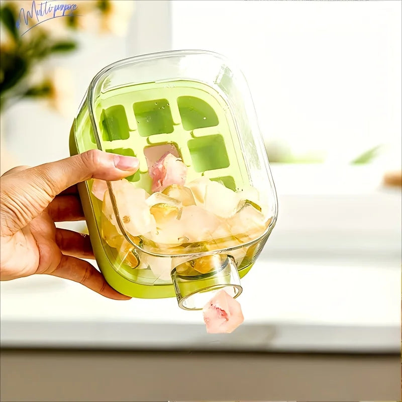 2-in-1 Iced Coffee Cup with Ice Cube Tray & Chilled Mug, Straw Included,17oz/27oz Summer Drink Cup for Coffee Fruit Tea ברז מטבח Oasis Select