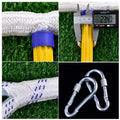 5M Flexible Ladder Rope Ladder Insulated Rock Climbing Anti-Skid Engineering Rope Ladder Rescue ladder for working at height Oasis Select Default Title