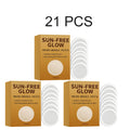 Sunless Tanning Patches Self Tan Patches Natural Bronzing Streak Free Tan Quick Absorption DHA Formula Portable Travel Face Care Oasis Select 21 PCS