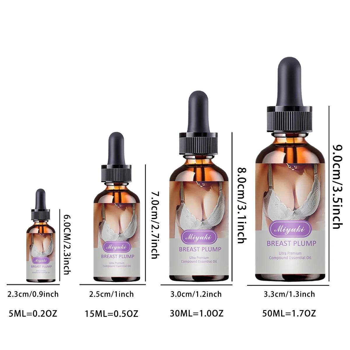 TRSTAY Breast Firming Massage Essence – 5ml to 50ml Body Firming Essence Oasis Select