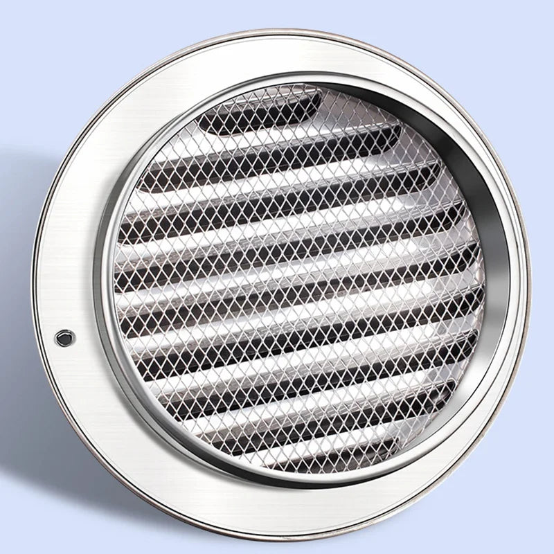 Stainless Steel Wall Ceiling Air Vent Ducting Ventilation Exhaust Grille Cover Waterproof Outlet Heating Cooling Vents Cap Oasis Select