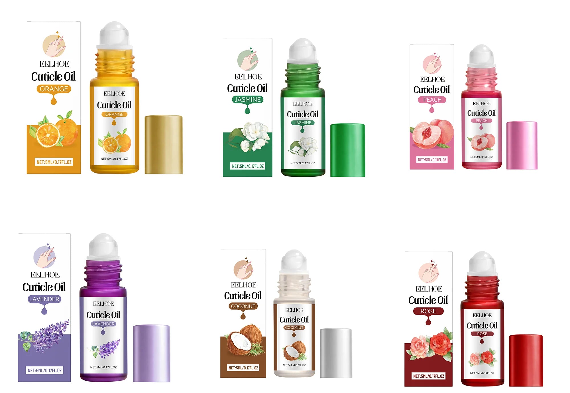 Eelhoe Nourishing Cuticle Oil – Moisturizing Nail Care 5ml