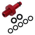 Bicycle Rear Shock Air Pump Valve Adapter Tool Rear Shock Air Pump Valve Adapter Tool Black Red Pressure Reducer Oasis Select Red