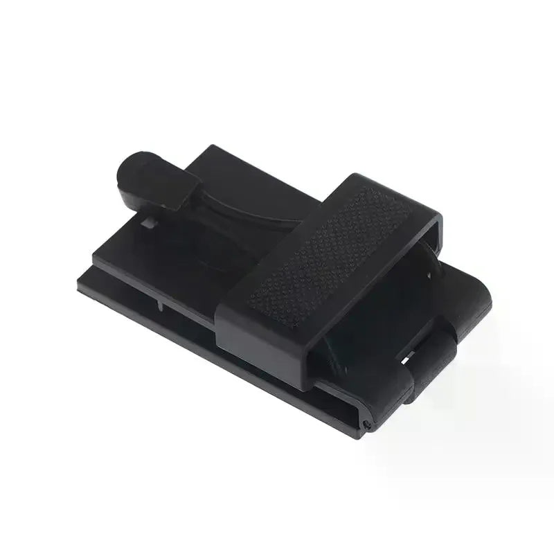 Radio Belt Clip Holder Radio Carry Holster Plastic Compact Secure Black Anti Slip For Law Enforcement Duty Belt Oasis Select