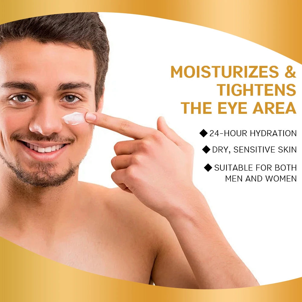 SUYARUN Anti-Aging Eye Cream Vitamin C&E + Caffeine Retinol - Dark Circles Wrinkles Treatment, Firming & Brightening. Oasis Select