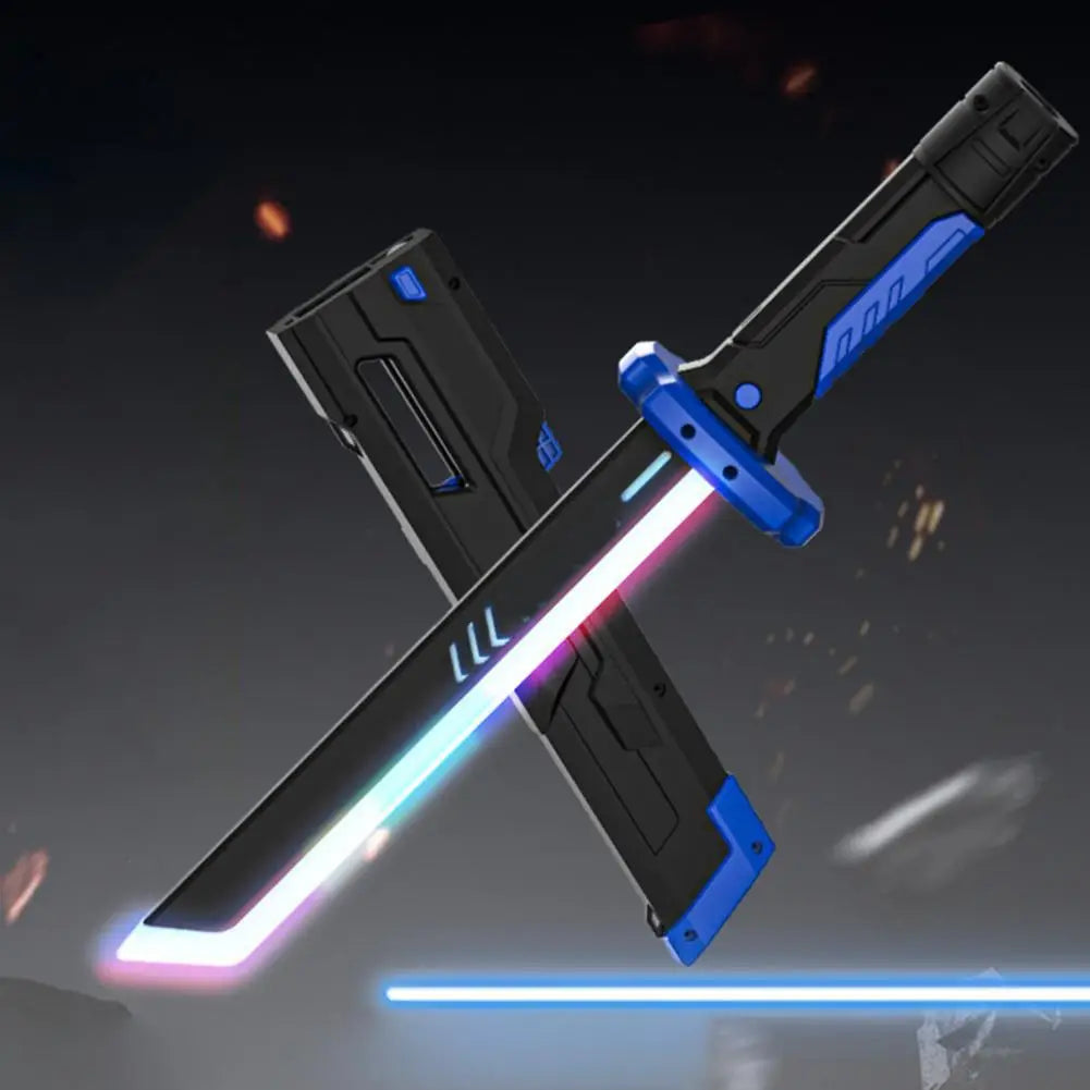 Glowing Light Sword Toy with Spark & Color-Changing Blade Light-Up Toy Sword Oasis Select