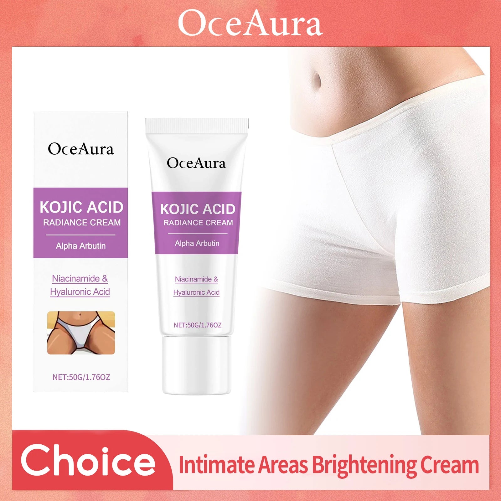 Brightening Cream Intimate Part Underarm Elbow Knuckle Knee Bleaching Oasis Select