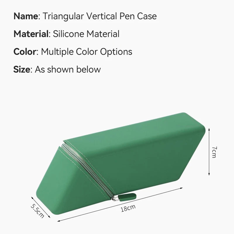 Silicone Pen Holder Foldable Students Pencil Case Large Capacity Expandable Pencil Cup for Desk Study & Office Portable Gift Oasis Select