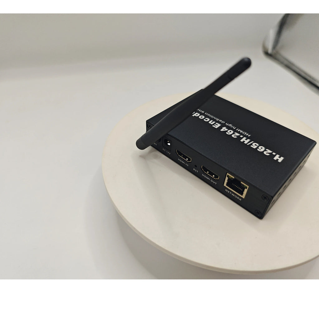 wifi Wireless HD Loop out Video Encoder H265 H264 HEVC IPTV HDMI to IP RTMP SRT UDP HLS RTSP Live streaming on the internet Oasis Select