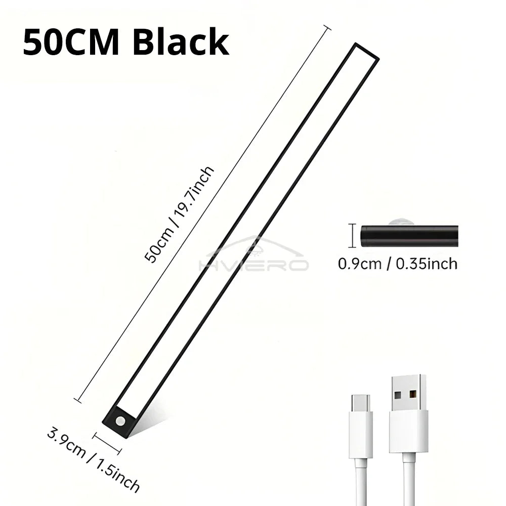 USB Rechargeable LED Motion Sensor Night Light – Cabinet & Hall