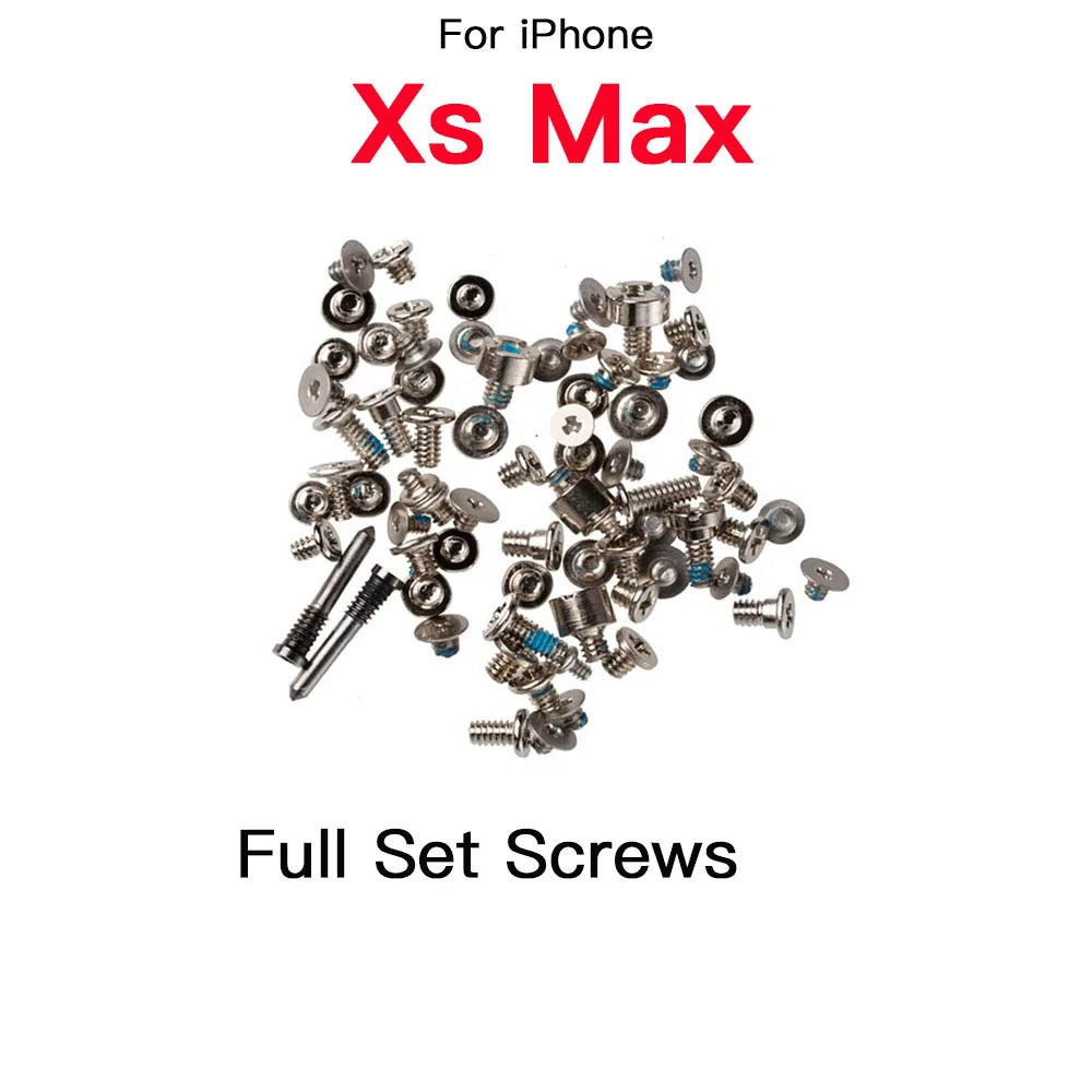 iPhone 7–12 Pro Max Full Screw Replacement Set | 5-Star Screws