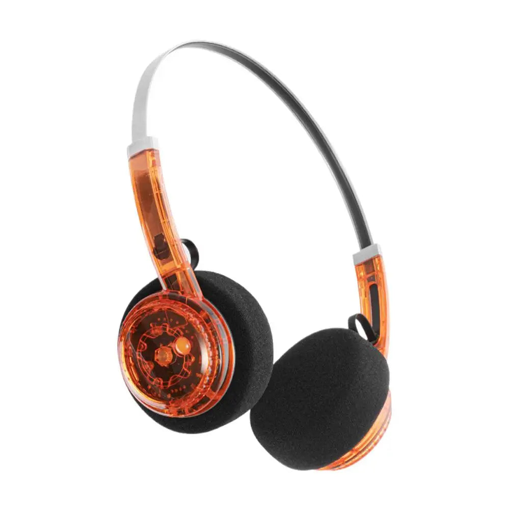 Retro Transparent Wireless Headphones | Bluetooth 5.2 | 20Hr