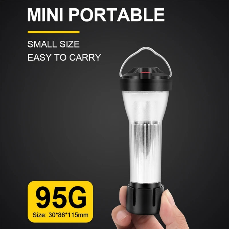 Multi-Function Camping Light Portable Outdoor Camping Lantern With Magnet Light Hanging Tent Light Oasis Select