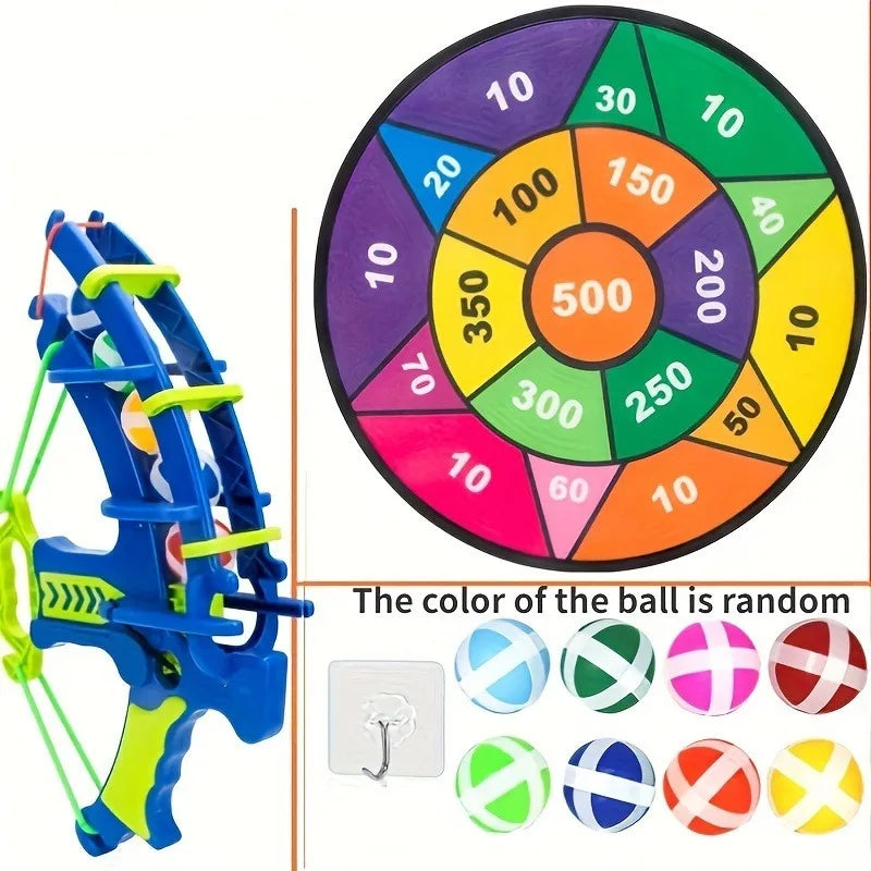 Sticky Ball Dart Plate Set,Suitable for Indoor and Outdoor Sports, Perfect Parent-Child Interactive Game Toys for Kids Oasis Select Palette