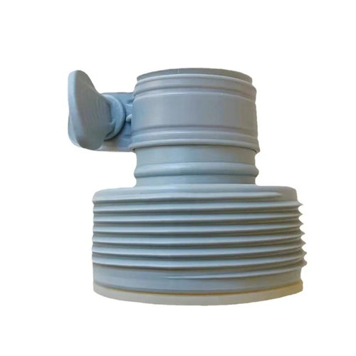 1.5" to 1.25" Pool Hose Adapter Pool Pump Parts with Plunger Valve Collar for Filter Pump Seawater System Oasis Select