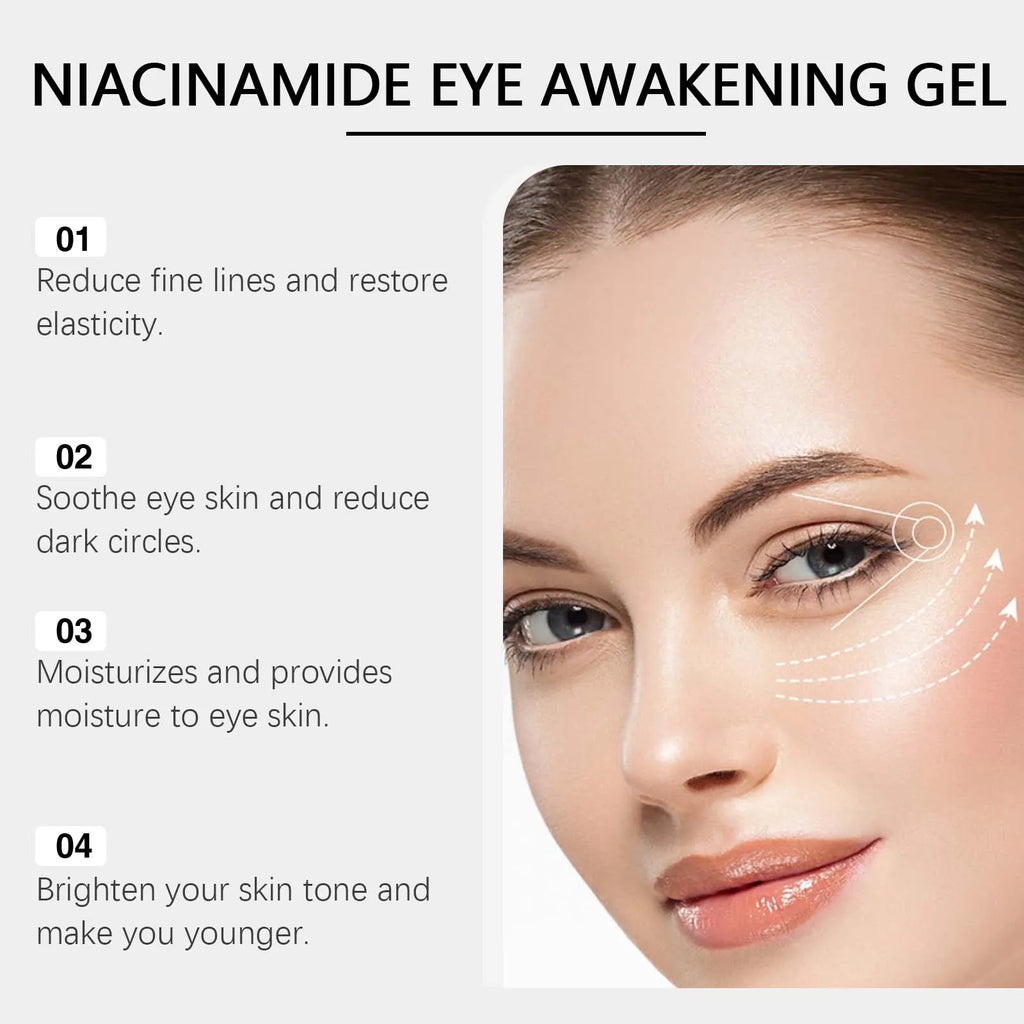 Hoygi Nicotinamide Eye Cream – Dark Circles & Bags Gel Eye Cream Gel Oasis Select
