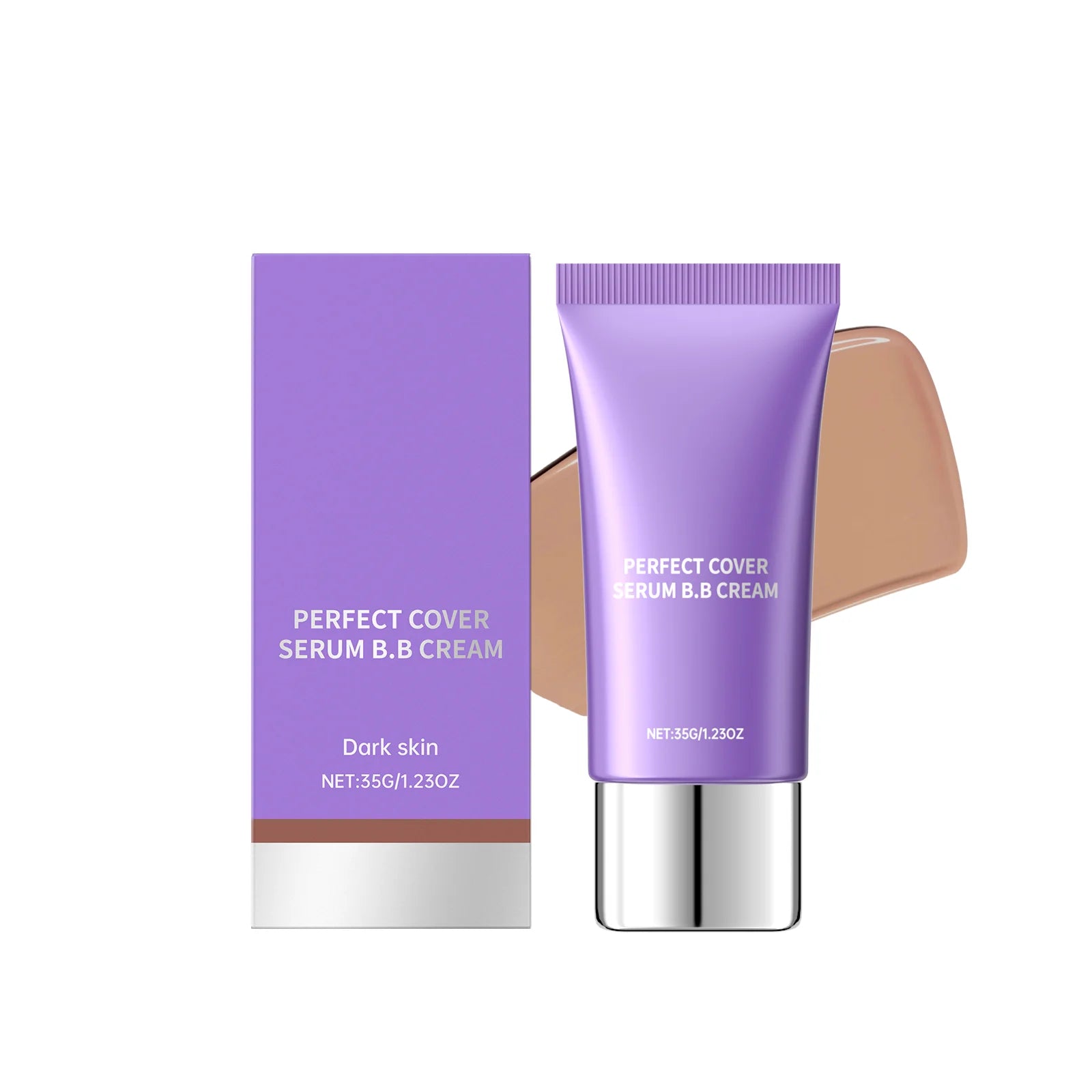 Perfect Cover BB Cream Cover Blemish Dark Circles Even Skin Tone Hydrate Lasting Natural Finish Beauty Hyaluronic Acid Concealer Oasis Select Dark Skin