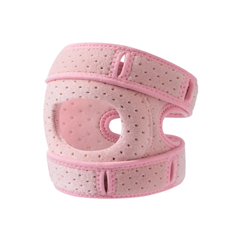 LOOGDEEL 1Pcs Patella Knee Brace Knee Compression Sleeve Support Women Men Knee Pain Arthritis Pain Workout Knee Guard Knee Pads Oasis Select Pink L