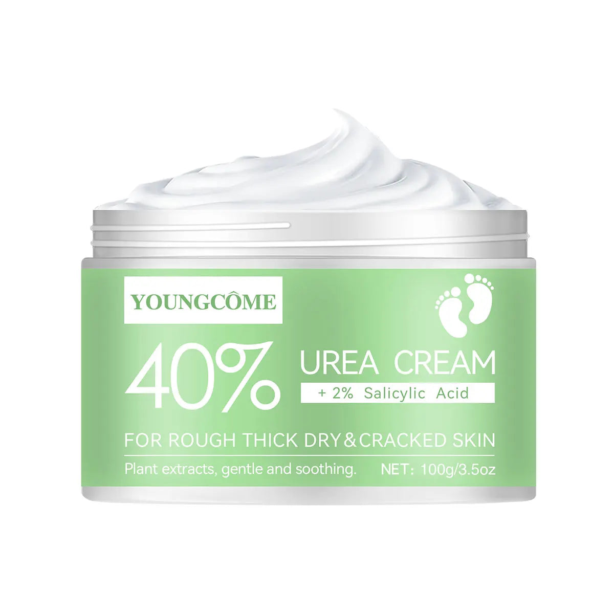 1.41oz 42% Urea Foot Hand Care Cream Stick, Used For Heel Care, Deeply Moisturizing And Nourishing Your Dry Rough Skin Oasis Select 100g