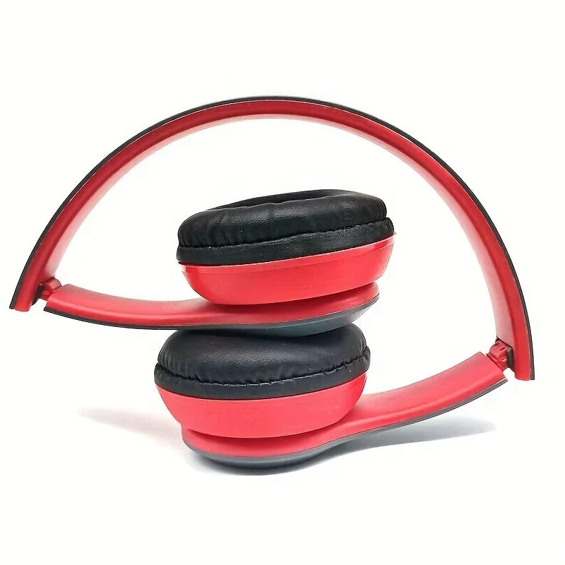 P47 Bluetooth 5.0 Wireless Headphone Foldable HIFI Stereo Bass Earphone Kid Helmet Gift With Mic USB Adaptor For iPhone Game Oasis Select