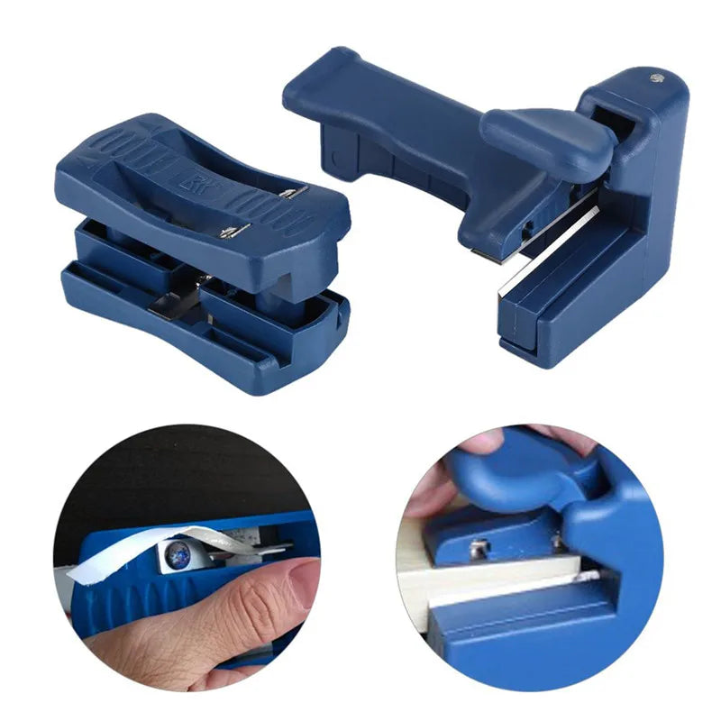 Handle Edge Trimmer Edgebanding End Banding Machine End Cutter Set for Wood Furniture Cabinet Manual Tail Trimming Tool Plastic Oasis Select