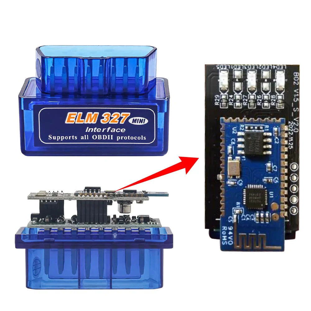 ELM327 V1.5 Bluetooth 5.1 OBD2 Scanner – Real PIC18F25K80 OBD2 Diagnostic Scanner Oasis Select Default Title