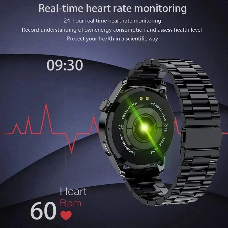 Men's Bluetooth Smartwatch HW12 – Fitness, Calling & IP68