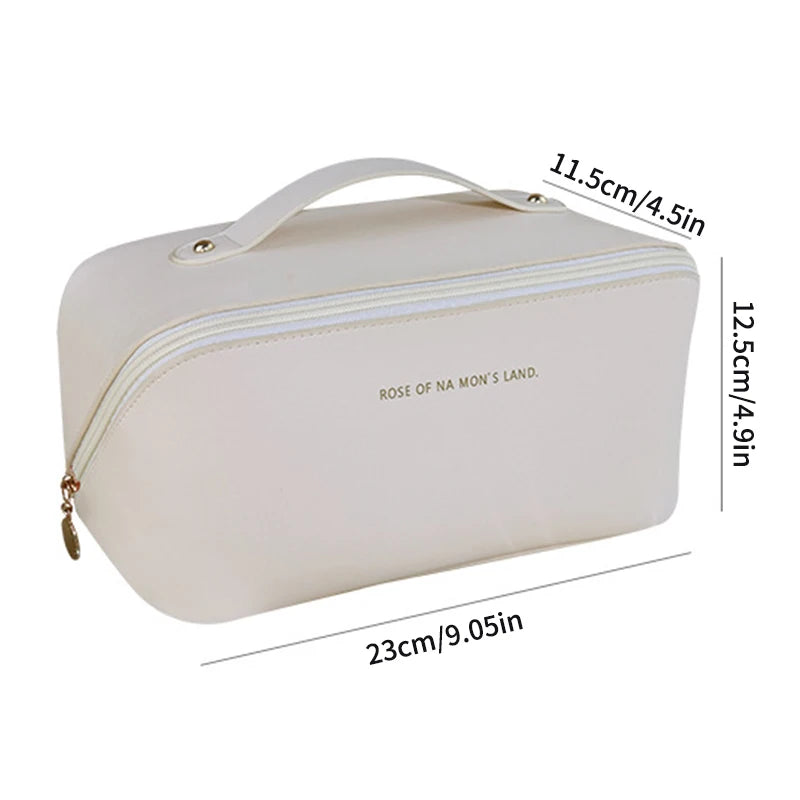 Women's Waterproof Travel Cosmetic Bag | Portable Makeup Pouch