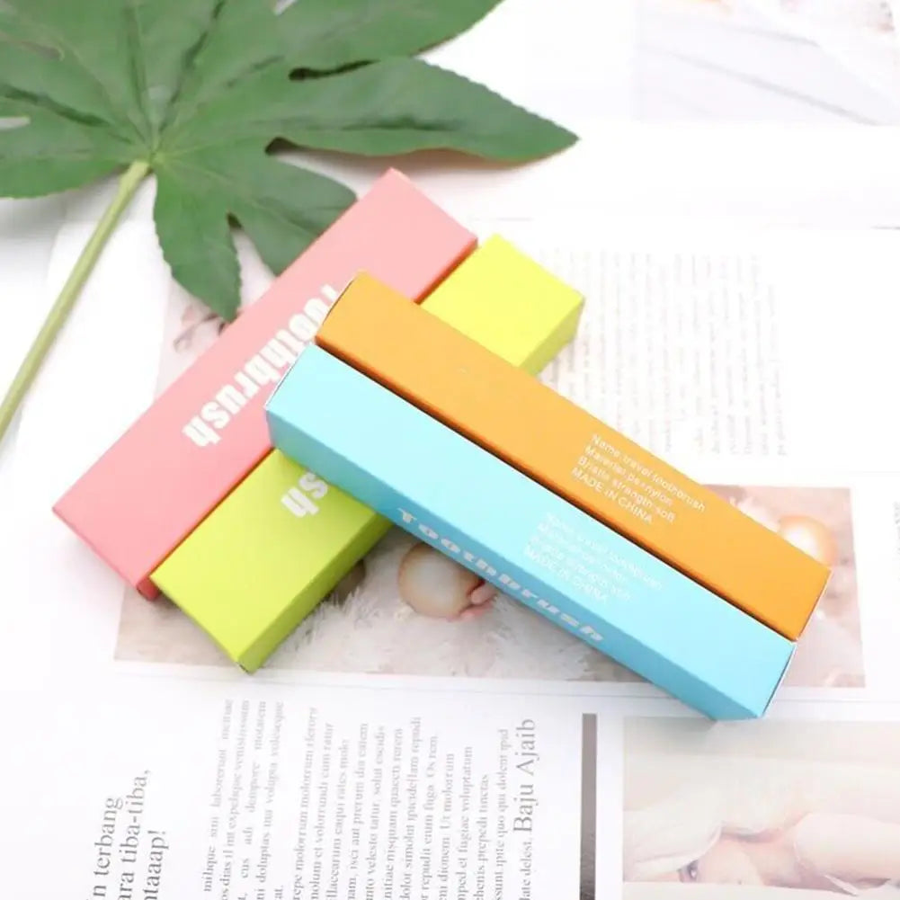 Travel Portable Folding Toothbrush Super Soft Bristle Toothbrush Fold Travel Camping Hiking Outdoor Easy To Take Teethbrush Oasis Select