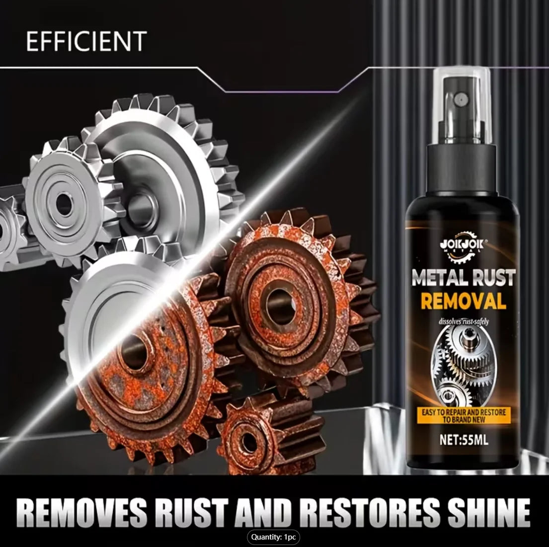 Metal Rust Remover Spray with Towel – Car & Home Use Rust Remover Spray Oasis Select Default Title
