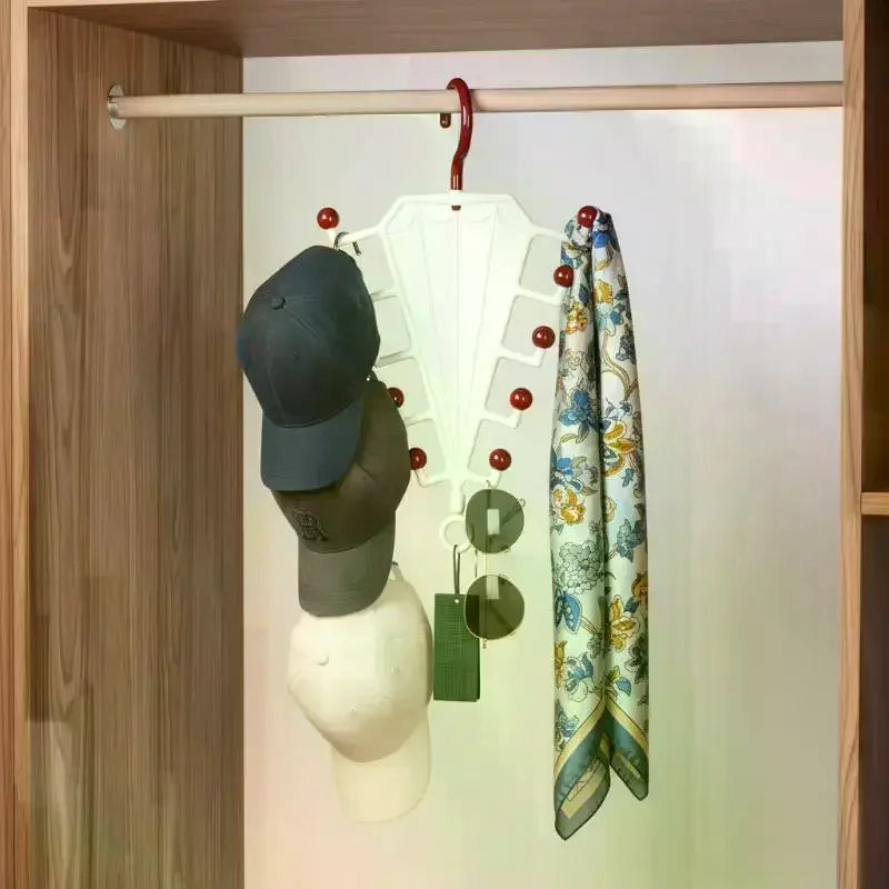 V-Shape Double-Sided Closet Hanger | 12-Hook Space Saver