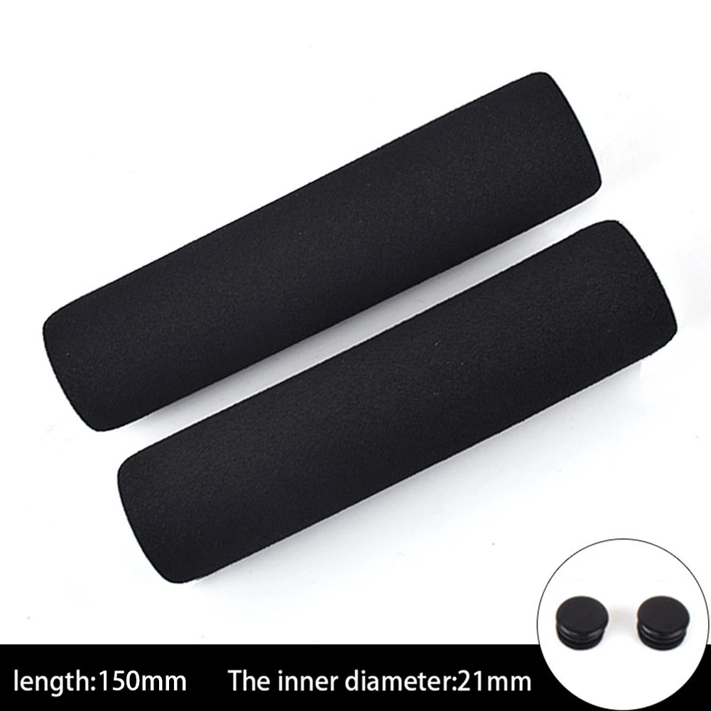 2Pcs Bicycle Bike MTB Handlebar Tube Sponge Foam Rubber Handle Bar Grips Kits Sets 130 150 195 350 500mm Handlebar Foam Cover Oasis Select 150mm