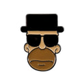 Breaking-Bad-Heisenberg Badge Film and Television Peripheral Character Brooch Oasis Select Default Title